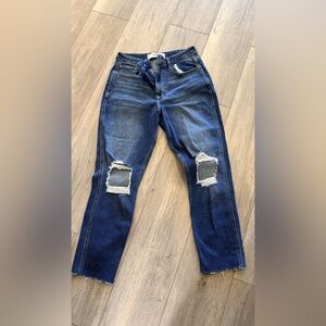 Hollister Curvy High-Rise Blue Jeans